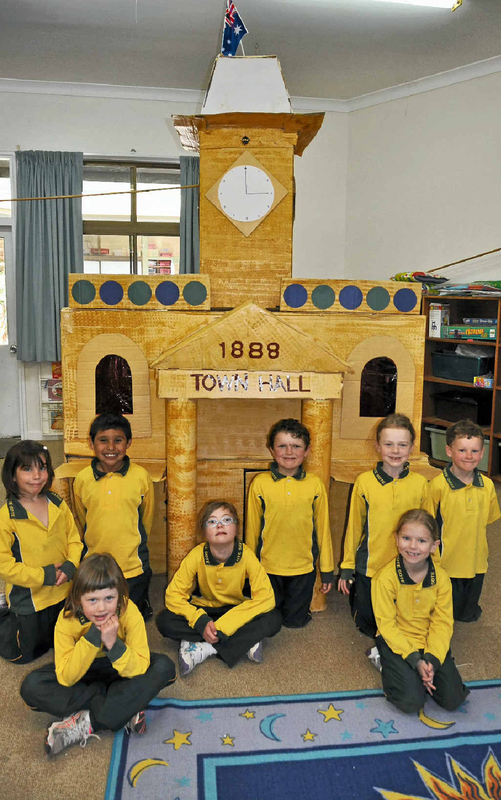 SOTE Year 2 students show off their hard work.